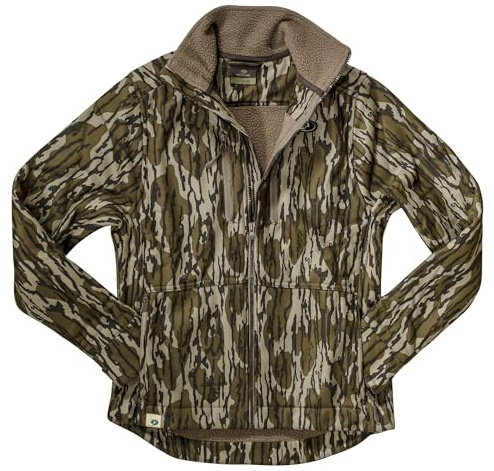 Mossy Oak Womens Camo Hunting Jacket Sherpa Fleece