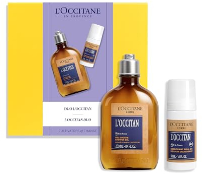 L'OCCITANE - Set L‘Occitan Herren - Duschgel Körper und Haar und Deoroller - In Frankreich hergestellt