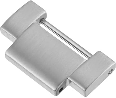 WOCCI 20mm Metal Links for Heavy-Duty Metal Watch Strap, 316L Stainless Steel (Silver)