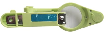 BESPORTBLE Cortaúñas Portátil y Fácil de Usar Herramienta Segura Luz y Lupa para Ñiño de de Metal y Plástico Uñas para Higiene de Uñas de Recién Nacido Recién Nacido