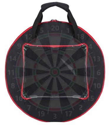 Borsa portaoggetti per freccette – organizer portatile impermeabile | Borsa per set di freccette con manico, per set di freccette, albero, casa, viaggi, sala giochi