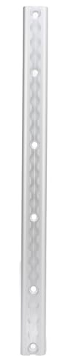 L Track Rail with Pre Drilled Holes, Aluminum Tie Down Airline Rail, Anodized L Track for Truck Beds Trailers, Weather Load Securing System for Cargo Transport (60mm)