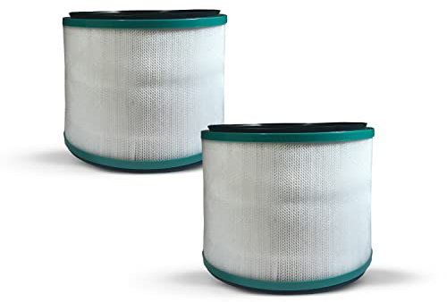 Comedes Filter für Dyson Luftreiniger DP-Serie, HP-Serie und Hot & Cold Link, HEPA & Aktivkohle Kombifilter (2 Stück)