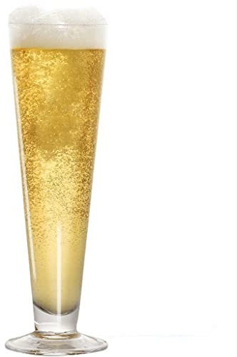 esmen Wine Glasses Cylinder Glass Tankard Tasting Glasses for Drinking Beer Festival Champagne Flute Restaurant Large Capacity Beer Mug 380ml Glass Cup