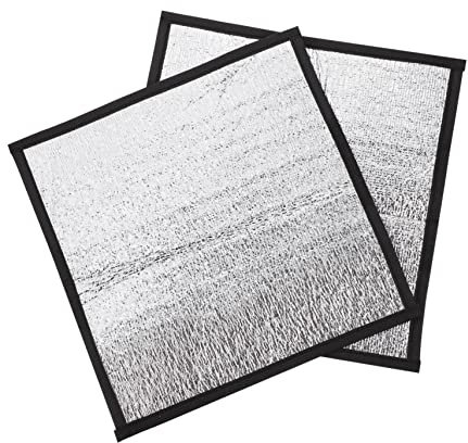 Happyyami 2stücke Haustier Wärmematte Reptil Heizpad Isoliermatte Erwärmung Schlafmatte Für Winterschutz Leicht Zu Reinigen