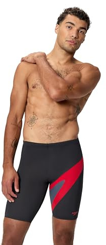 Speedo Hyperboom Jammer para Hombre, Negro, 32