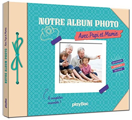 Notre Album photo avec Papi et Mamie: Nos souvenirs, nos secrets, nos photos
