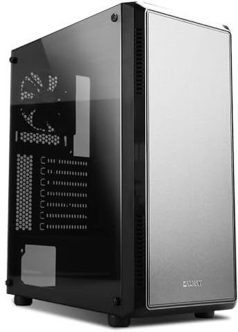 Zalman S4 Compact ATX Mid-Tower Desktop PC Case, 2X 120mm Fans