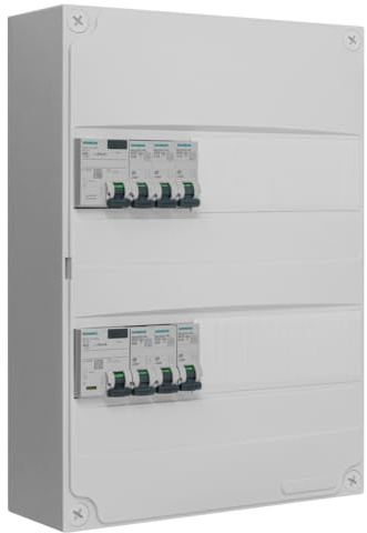 SIEMENS - Tableau 2 Rangées Pré-Équipé 2 Inter. Diff. 40A
