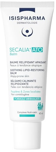 ISISPHARMA SECALIA ATO Balm 40 ml - Baume fluide relipidant pénétration rapide - Peaux sèches et à tendance atopique - Réduit la fréquence et l’intensité des démangeaisons - Fabrication française