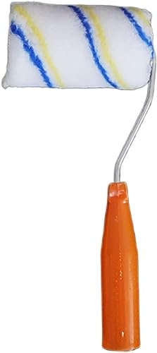 SFQEVHRZ Paint Rollers，Facade Roller， Clean Proffesional Paint Roller with Brush Tool Room Wall Ceilings painting tool(4 inch)