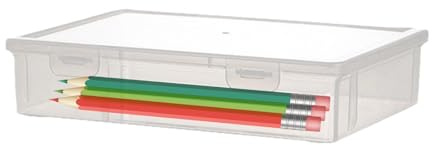 A4 Boîte De Stockage De Documents - Organisateur De Fichiers Importants, Conteneur De Documents De Ménage | Sac De Stockage De Fichiers Pour Certificats, Manuels, Dossiers De Famille, Porte-livret, Bo