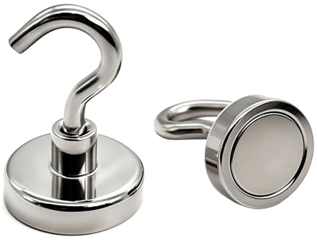 18 Stück Ballongewichte für Luftballons, Helium, Ballonfixierer mit Magnethaken, silberfarben, für Hochzeit, Party, Familientreffen, Weihnachtsdekoration, Geburtstagsfeier