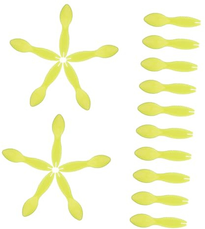 Homoyoyo 20 piezas Cuchara para Kiwi Multiusos Utensilios para Pelar y Cortar Frutas Accesorios de Cocina Prácticos para Hogar y Restaurante