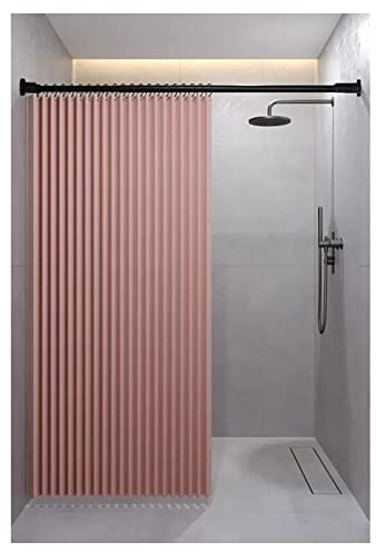 Cortina de ducha impermeable, divisor de privacidad plegable en colores sólidos, ideal para apartamentos y dormitorios, 6 opciones de color, perfecta para bañeras y duchas