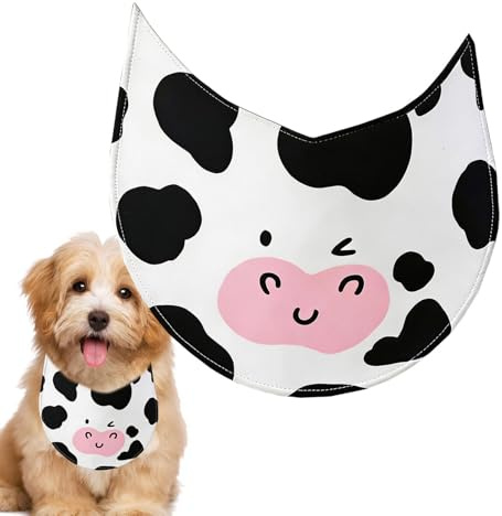 Pañuelos para Perros Cuello Ajustable e Impermeable con Estampado de