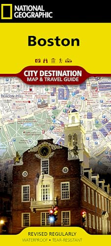 Boston Map (National Geographic Destination City Map)