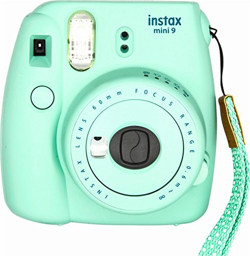 Fujifilm Instax Mini 9 Instant Camera - Mint Green (Renewed)