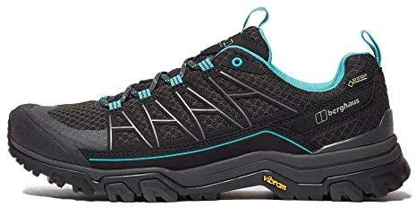 Berghaus Women’s Expanse GORE-TEX Walking Shoes with High Traction Sole & Cushioned Footbed, GTX (Grey, UK Footwear Size System, Adult, Women, Numeric, Medium, 5)