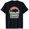 Zander Glücksshirt Spruch für Raubfischangler T-Shirt