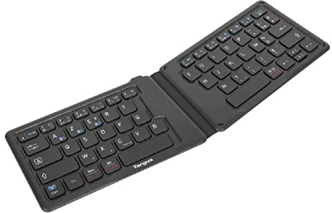 Targus AKF003FR Clavier Ergonomique antimicrobien Pliable (français) Noir