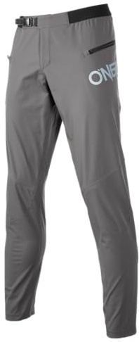 O'NEAL | Mountainbike-Hose | MTB Mountainbike DH Downhill FR Freeride | Athletische Passform, Leichtgewichtiger und atmungsaktiver Stretch | Trailfinder Pants V.24 | Erwachsene | Grau | Größe 28