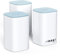 WAVLINK AX3000 Mesh WLAN Set (3 Pack), WiFi 6 Dual Band Whole Home VPN Router/Repeater (up to 4800 Sq.Ft.), 3 Gigabit Ports per Unit, 5 x 5 dBi Antennas, 2 x 2 MU-MIMO & OFDMA, Management