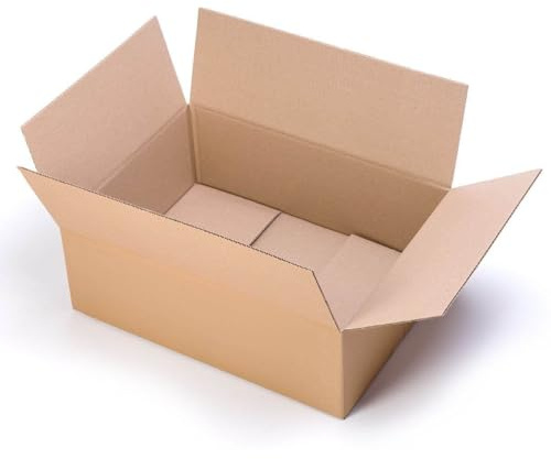 TELECAJAS | Cajas de Cartón Altas, Largas, Planas Grandes o Rectangulares (65x50x15 cm (Pack de 10 Cajas))