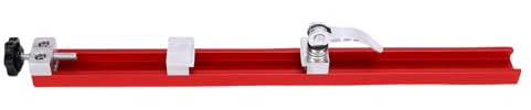 Fafeicy Cutting Slideway for Circular Saw Adjustable Aluminum Alloy Direct Rail with Stable Locking System Lightweight Portable for Woodworking
