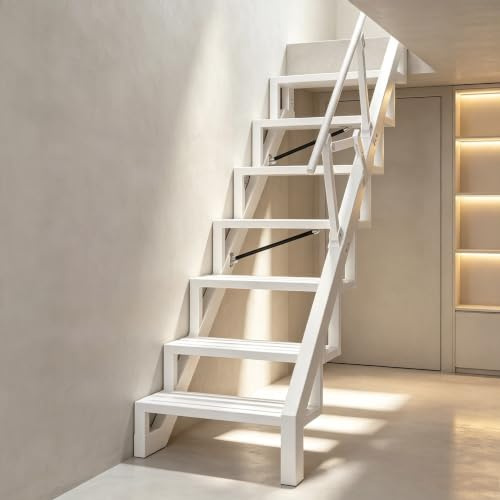 Escalier Pliable pour Mezzanine, échelle d'accès aux combles