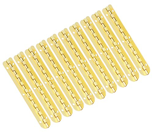 Long Hinge Cabinet Hinges for Wooden Boxes & Mini Doors - Oval Wooden Box Hinge