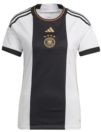 adidas Damen Dfb T Shirt, Weiß, M EU