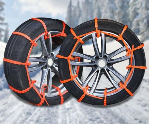 Auto Schneeketten für BMW 6 Series(2door) 2011-2016, 20 Stück Anti-Rutsch Kabelbinder Zubehör