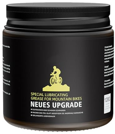 Mountain Bike Grease - Bearing Grease | Grease Chain Grease Lubricant | Chain Oil, Bowl Hub Grease, Stainless 120g Lubricant for Wheel Bearings, Pedals, Chains