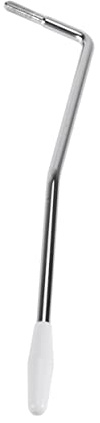 OFFSCH Brazo De Trémolo Cromado Con Punta Blanca Para Guitarra Eléctrica, Barra De Vibrato Con Rosca Métrica De 5 Mm, Accesorio De Reemplazo Para Sistema De Puente Simple