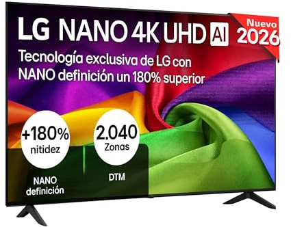 LG TV UHD AI 2026 | 55NU80 | 55'' (139cm)