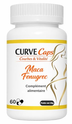 CURVE Caps Complément Alimentaire Vitalité Féminine 60 Capsules