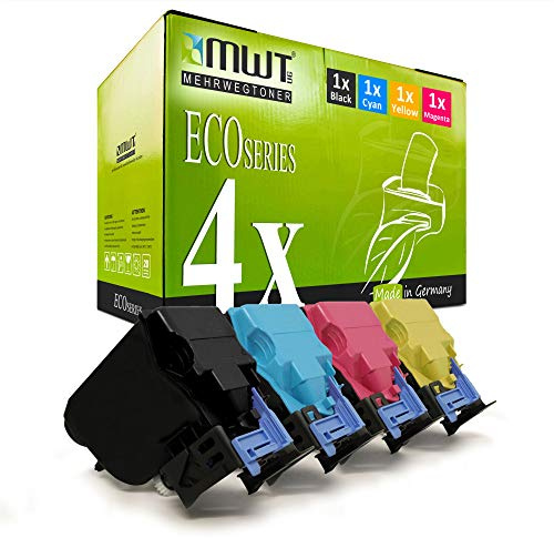 4X MWT Toner für Epson Aculaser C 3900 TN DN N DTN ersetzt Druckerpatronen Cartridges