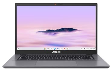 ASUS Ordenador portátil Chromebook Plus CX34 | Pantalla 14 Full HD 16:9 IPS | Intel Core i3-1215U | 8 GB RAM | 128 GB UFS | Intel UHD Graphics | ChromeOS | Teclado QWERTZ | Rocky Grey