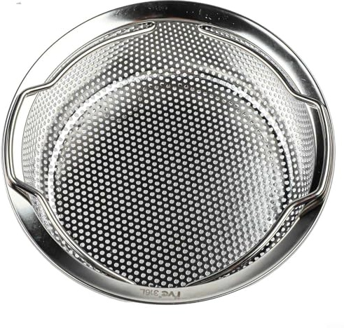 Insert vapeur en acier inoxydable 304 pour panier à vapeur, casseroles de cuisson, autocuiseur, passe au lave-vaisselle, ajustement multitaille, argenté (M)