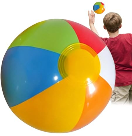 Palloni Da Spiaggia Per Bambini | Mini Giocattoli Gonfiabili Color Da 12 Cm,Regalini per Feste Estive - per Famiglia, , Piscina, Estate, Compleanno, All'Aperto, Giardino, Hawaiano, Nuoto, Acqua Scuola