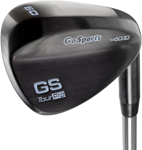 GoSports GS Tour Pro Wedge pour Club de Golf 60° Noir