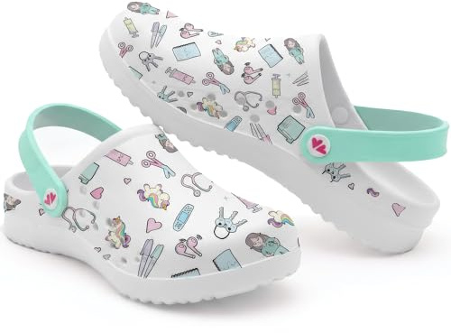 Nurse is Love Zuecos Sanitarios - Calzado de Trabajo para Enfermería | Regalos y Accesorios