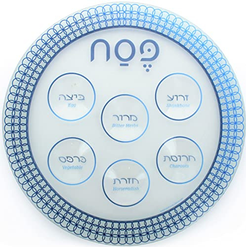 Moderne Glasplatte für Passover