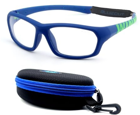 BLUE CUT Sports Protection Goggles, Anti-Fog Lenses Safety Glasses for Basketball, Pickleball and All Outdoor Sports