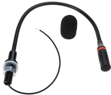 Microphone de conférence avec fonction de ramassage unidirectionnel Microphone flexible col de cygne pour bus et salle de réunion