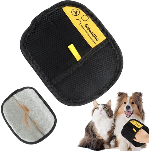 SUBRINGE Guanto Peli Gatto Cane, Pet Hair Remover Glove, Guanti Elettrostatici Peli Riutilizzabili, Guanto Rimuovi Peli Animali per Abbigliamento, Divani e Tappeti (1 PCS)
