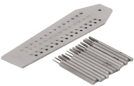Watch Tools, Watch Tools Precision Tap Die Set Gängtrådsgängning | Maskin Handskruvgänga Kranar Set Skruvutdragningssats för klockor Timepiece Precision Tapning Reparation Watch U