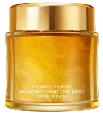 Hand Care Masque, Peel Off Soothing Moisturising Hand 100g, Hydrating Skin Softening Cosmetic for Dry Rough Hands, Spa Style Self Care Routine for Women Travel Home Use Birthday Gift