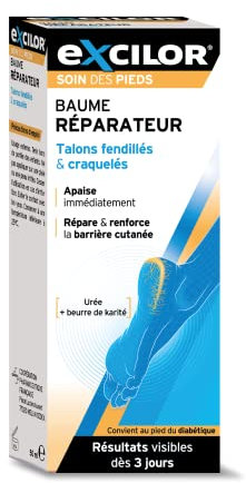 EXCILOR - Baume réparateur - Soin des pieds - 50 ml